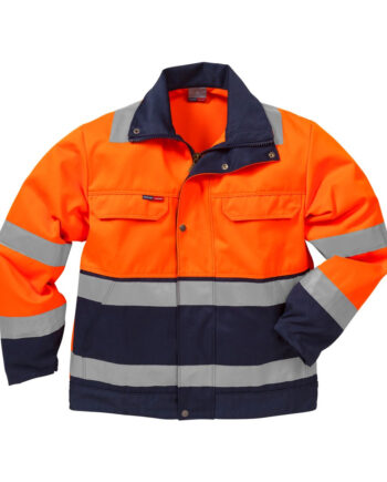 Høj Synlighed Orange Arbejdsjakke – Sikkerhed og Komfort