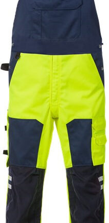 Brandhæmmende Hi-Vis Svejseoveralls – Gul og Marineblå