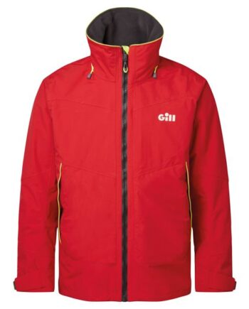 Gill Os32j Coastal Jakke i Rød – Fantastisk Tilbud!