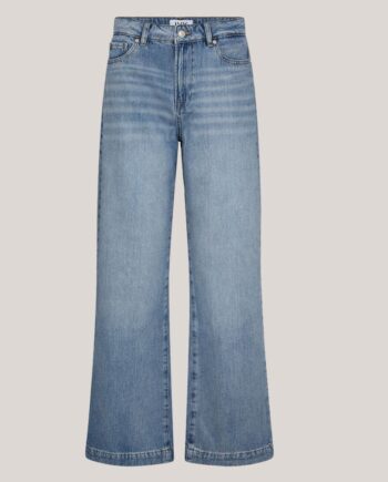 Ivy Augusta Røde Jeans med Brede Ben – Stilfuld Elegance