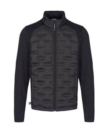 Elegant Sort Hybrid Golfjakke til Dame – Ideel til Golfspil