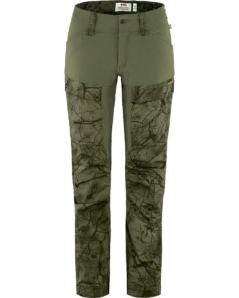 Fjällräven Keb Bukser – Grøn Camo Tilbud til Udendørsbrug