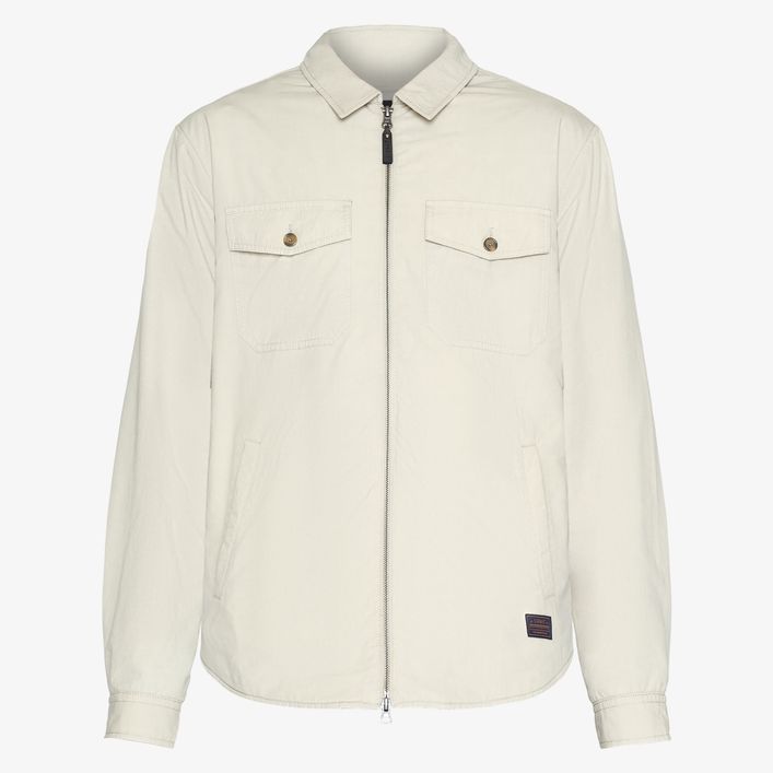 Lysgrå Rocksi Zip Jakke – Et stilfuldt must-have!