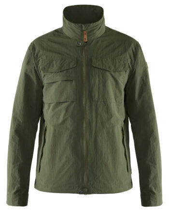 Alsidig Fjallraven Travellers Jakke i Laurel Green