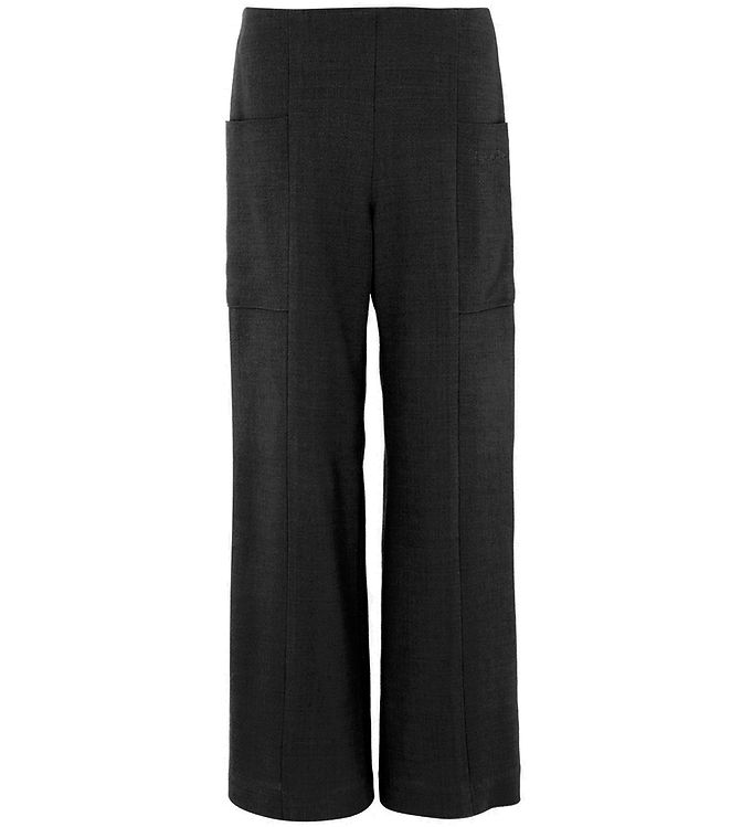 Blå Emporio Armani Bukser i Viskose og Uld – Fantastisk Tilbud!