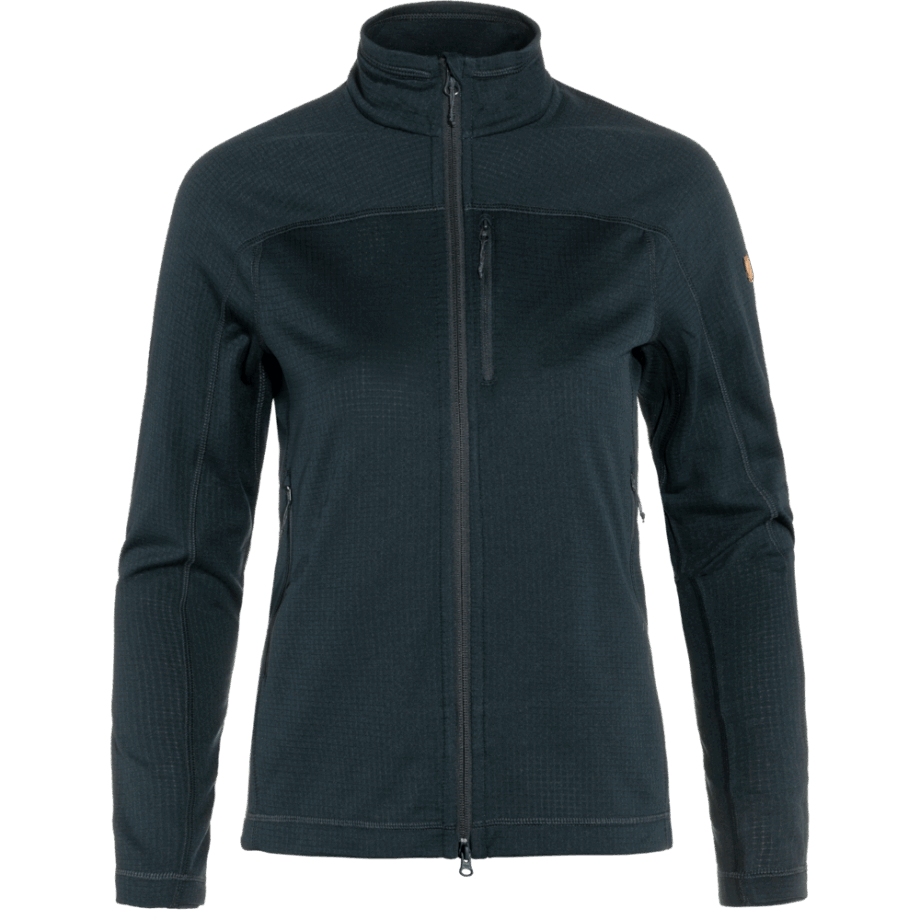Fjällräven Abisko Lite Fleecejakke – Udsalg! Mørk Navy