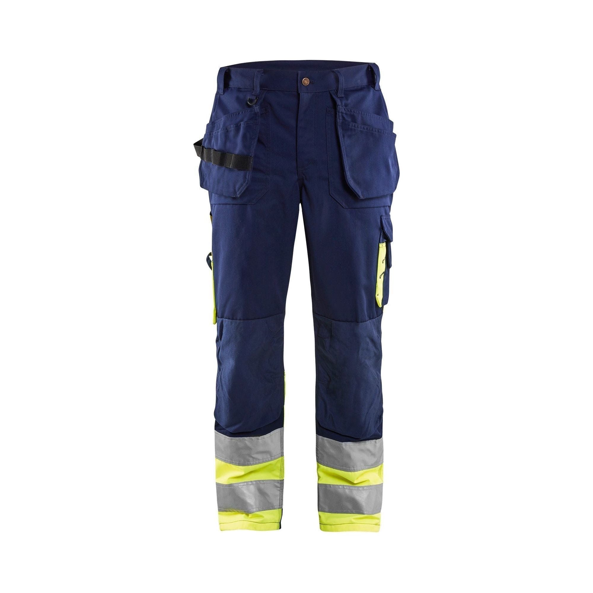 Blåkläder 1529 High Vis Bukser - Sikkerhed i Gul Farve