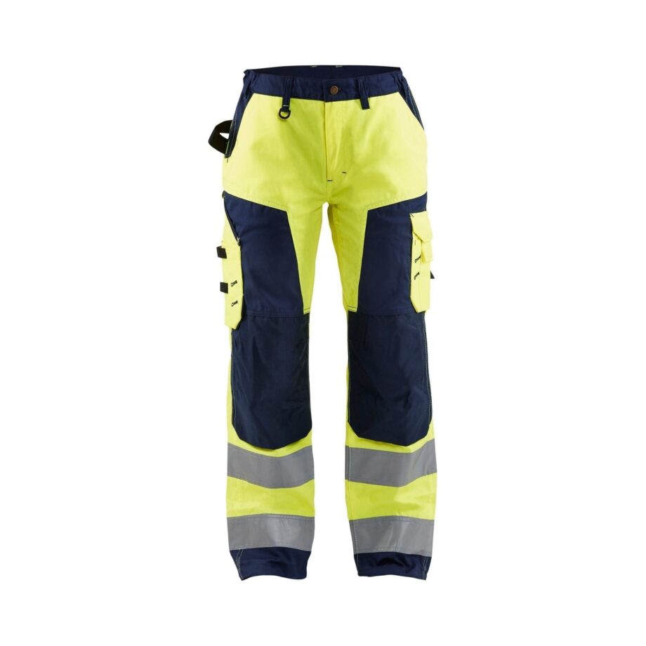 Blåkläder 7155 High Vis Bukser til Dame - Sikkerhed og Stil
