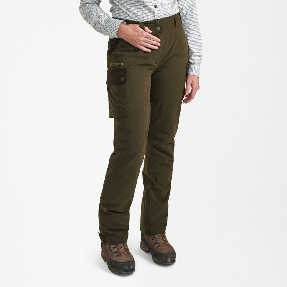 Grøn Deerhunter Lady Eagle Bukser - Tarmac Green Udsalg