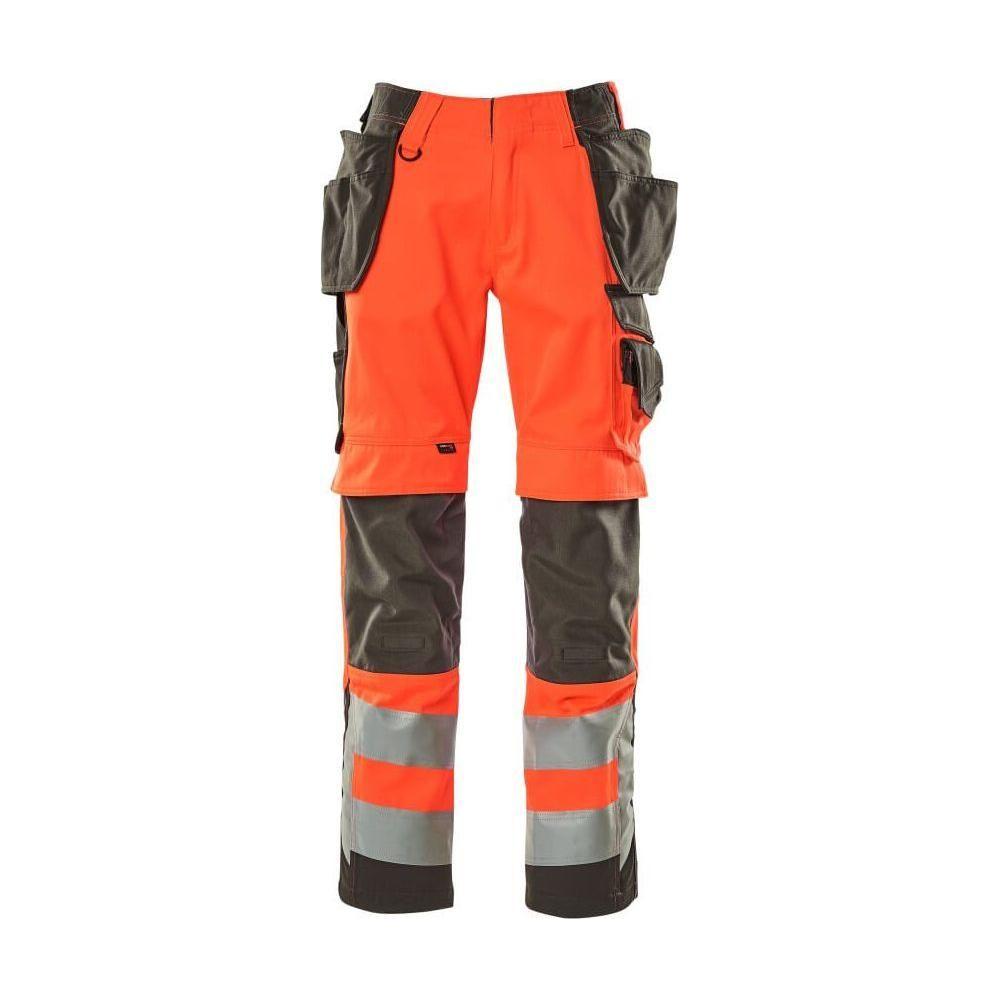 Håndværkerbuks i Hi-Vis Rød - MascotSafe Supreme Wigan