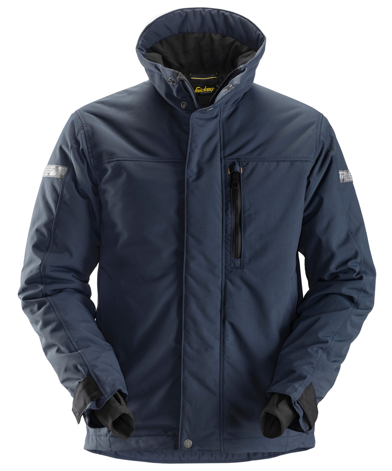 Vinterjakke – Vandafvisende Snickers Allroundwork i Sort