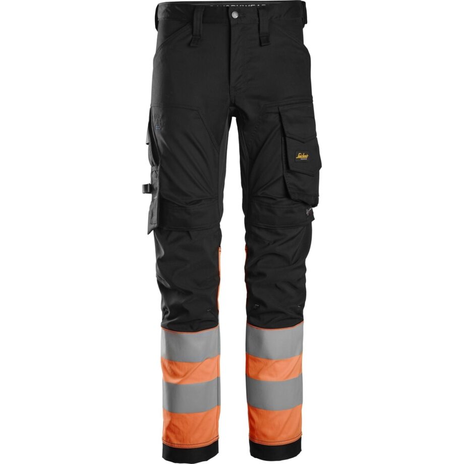 Snickers Hi-Vis Stretchbukser – Sikkerhed med Stil