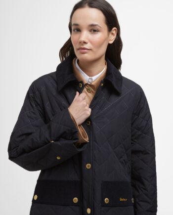 Barbour Damejakke Corinne Quilt - Elegant og Praktisk Stil