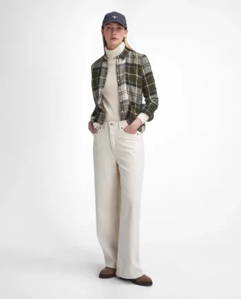 Barbour Dame Skjorte i Skotsk Ternet Design - Udsalg!