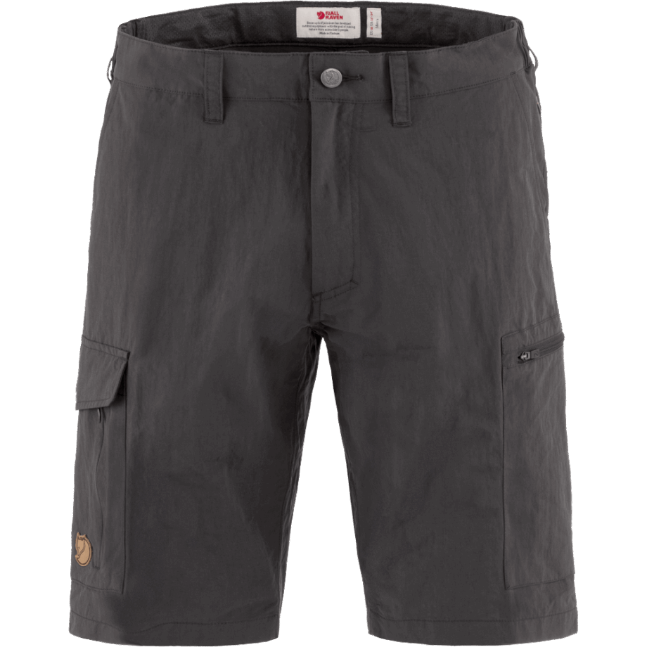 Mørkegrå Fjällräven Travellers Shorts til Sommeren