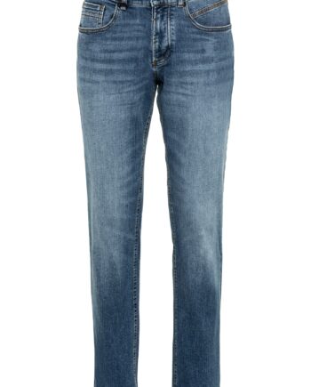 Blå Camel Active Woodstock Relaxed Fit Jeans - Ocean Blue
