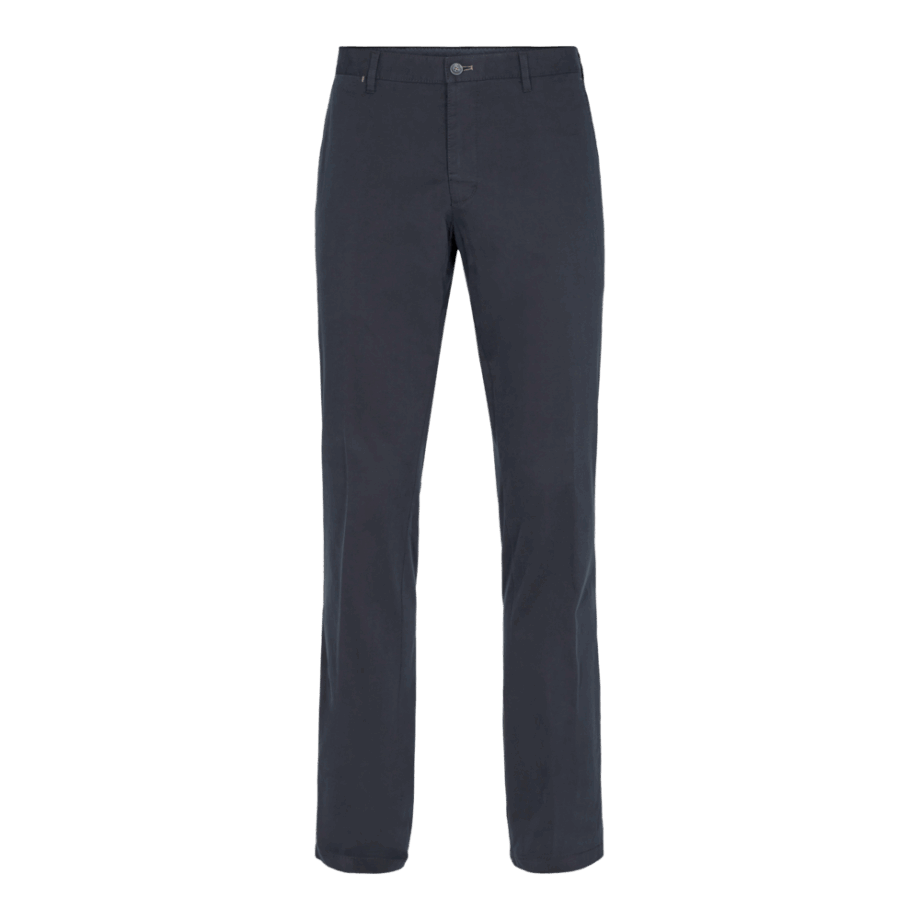 Beige Sunwill Chinos - Modern Fit i Mørk Navy på udsalg!