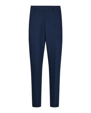 Elegant Grå Uldbukser med Elastisk Talje til Festlige Lejligheder