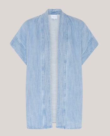 Jean Jacket Denim Jakke Lyse Blå - La Rouge Fashionmanifest