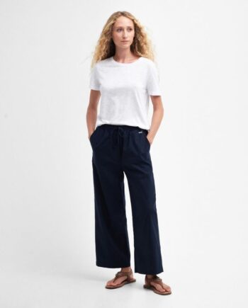 Barbour Dame Bukser Christie - Elegant Navy Komfort