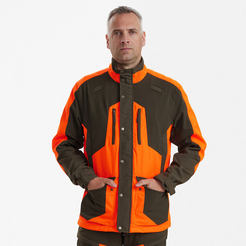 Deerhunter Strike Extreme Jakke i Orange - Fantastisk Tilbud!