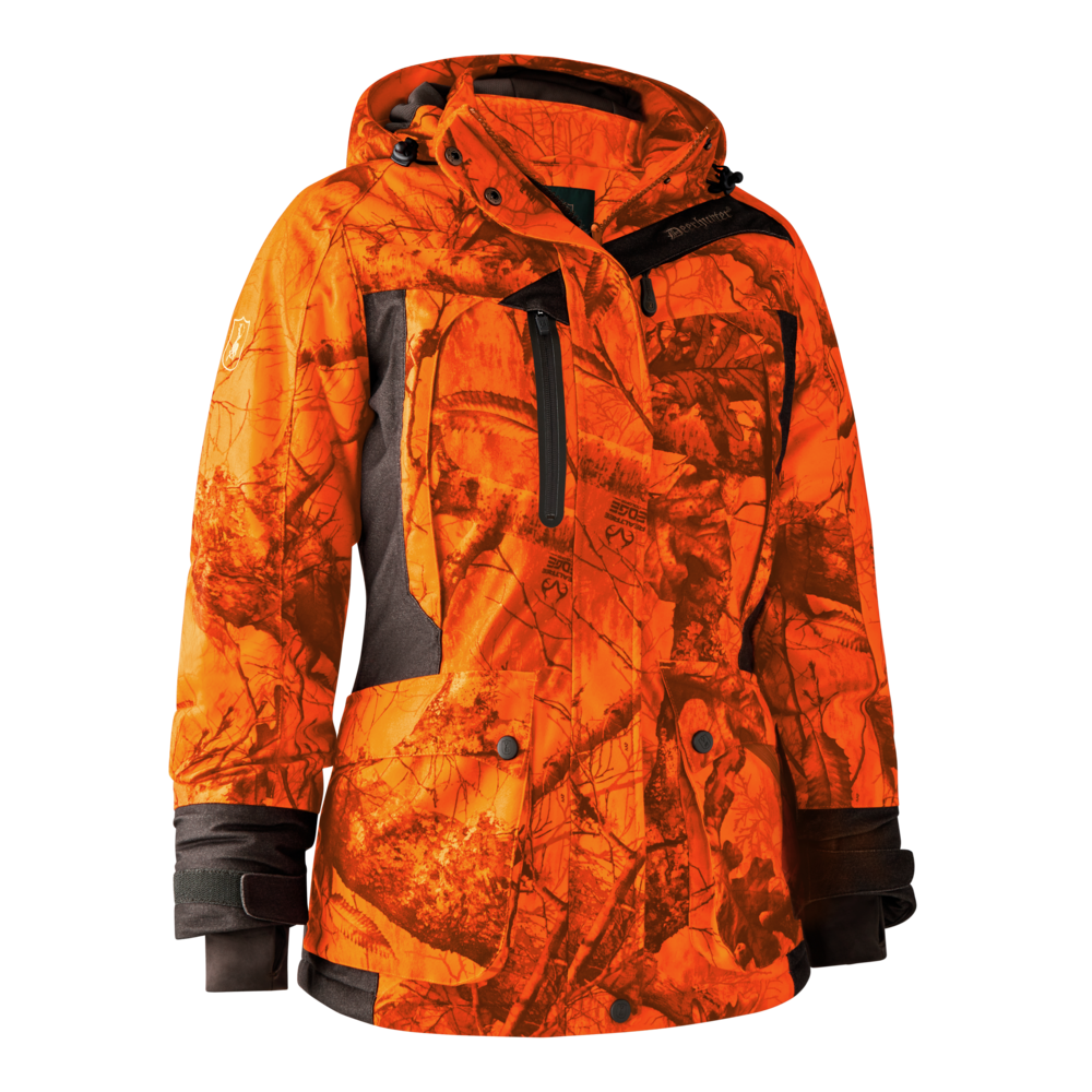 Deerhunter Lady Raven Arctic Jakke - Realtree Edge Orange