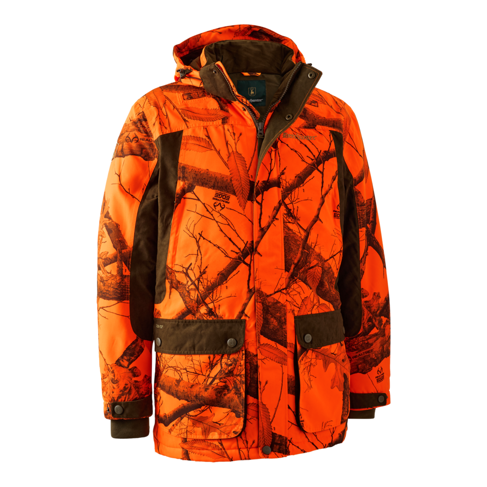 Deerhunter Eagle Vinterjakke Realtree Edge Orange - Tilbud!