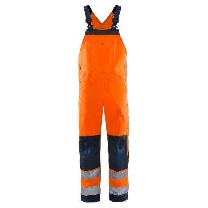 Kansas HI-VIS Overalls i Orange og Marineblå - Høj Synlighed