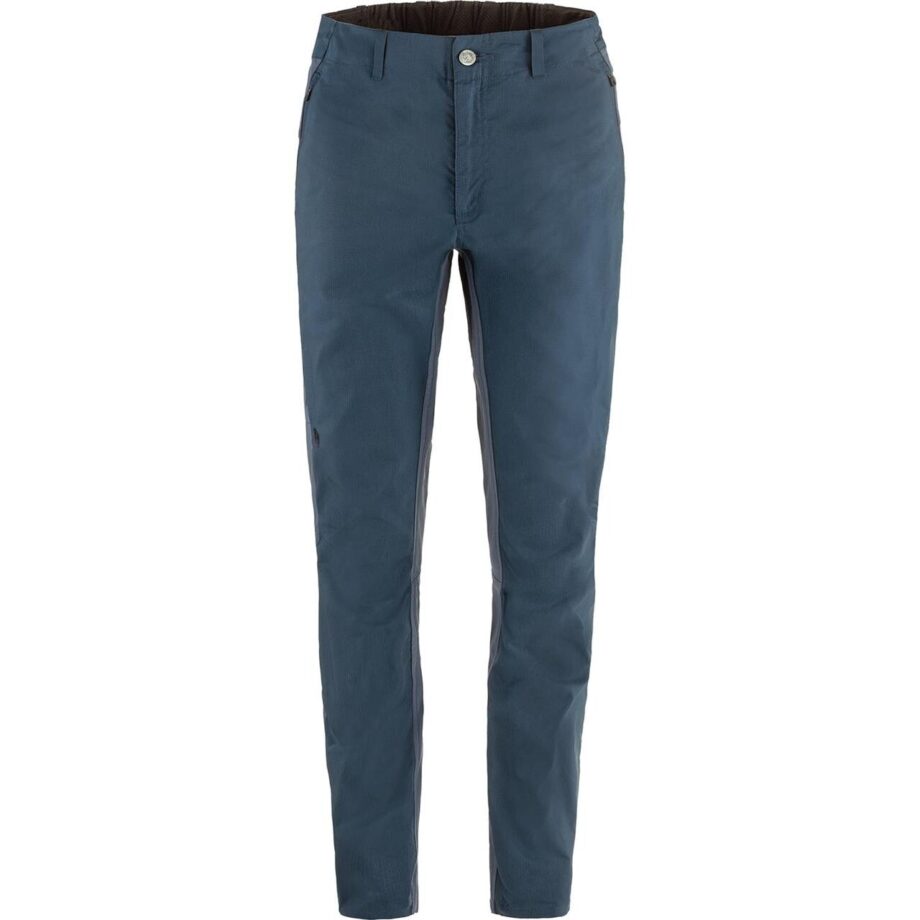 Blå (NAVY/560) Fjallraven Womens Hoja Hybrid Trousers Blå Navy 560 - Fjällräven Fashionmanifest  - 7323451102554