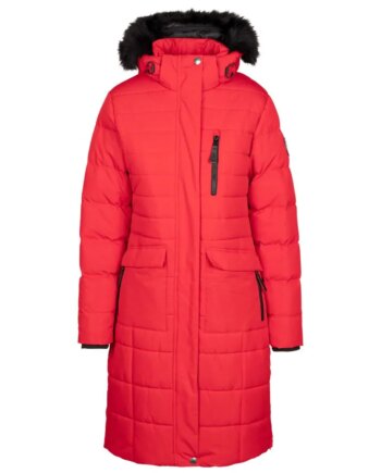 Trespass Sasha Jakke i Rød – Slidstærk og Varm Beskyttelse