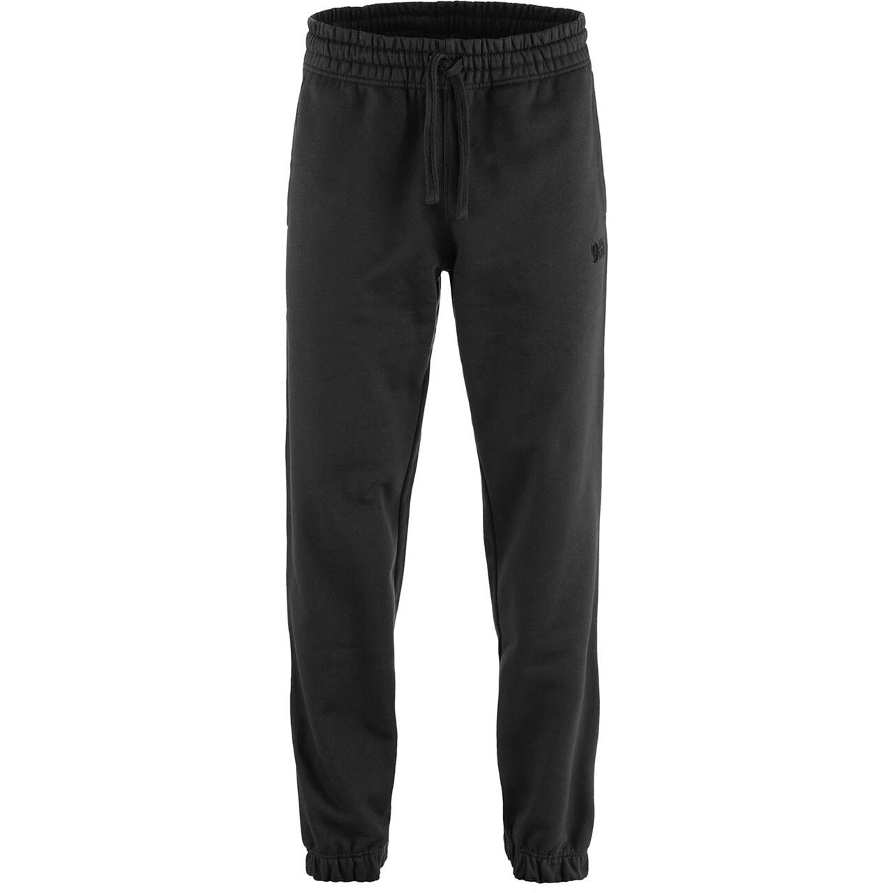 Sort Fjallraven Mens Fjallraven Classic Sweatpants Black 550 Large - Fjällräven Fashionmanifest - 7323451092565