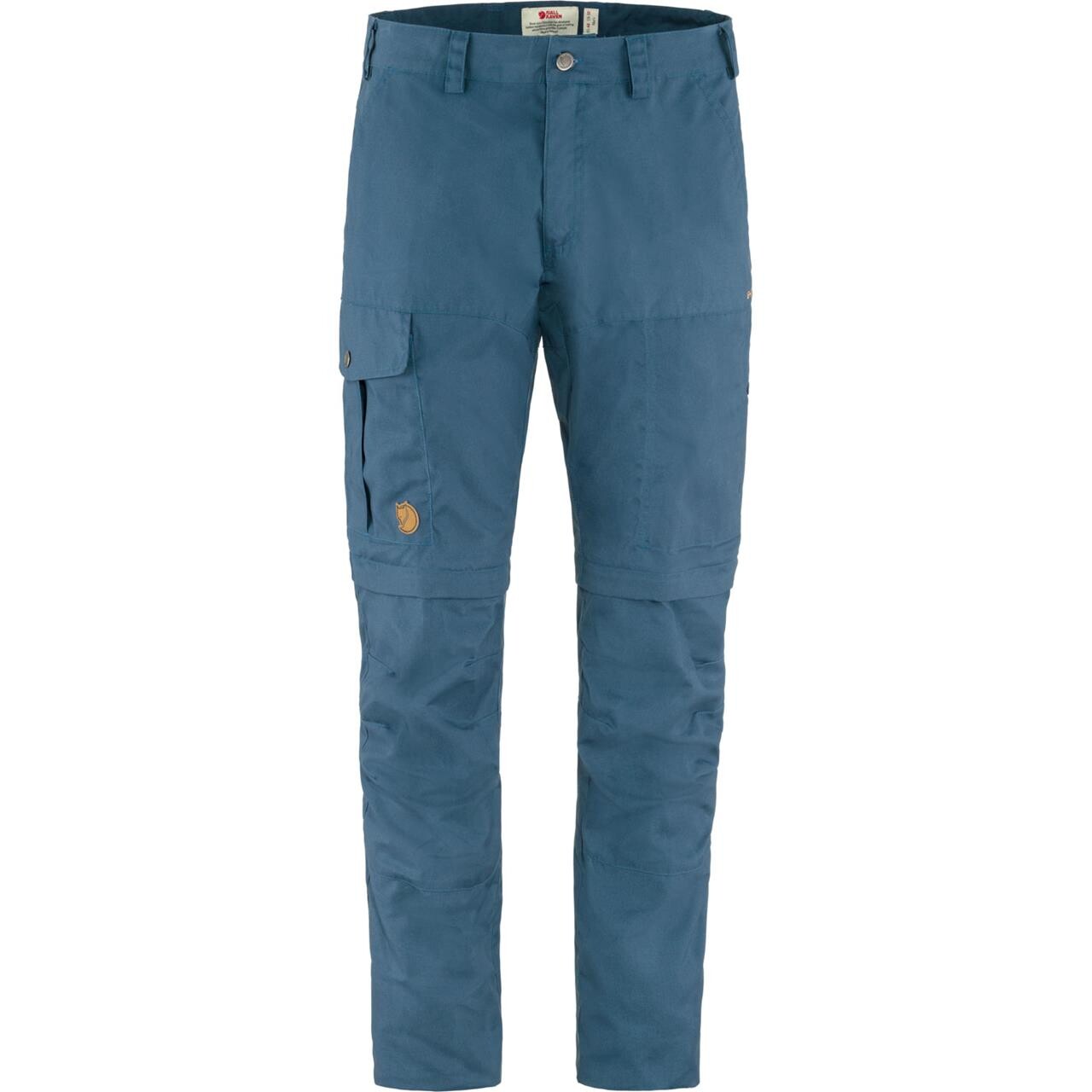 Blå (INDIGO BLU Fjallraven Mens Karl Pro Zip Off Trousers Blå Indigo Blue 534 - Fjällräven Fashionmanifest - 7323450754518