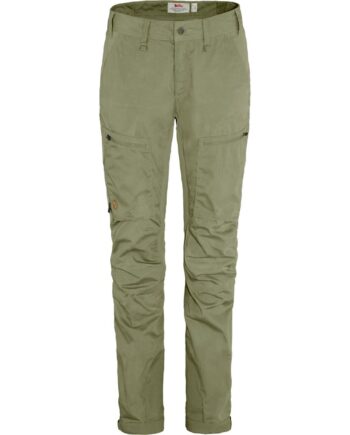 Beige (LIGHT OL Fjallraven Womens Abisko Lite Trekking Trousers Short Beige Light Olive 622 - Fjällräven Fashionmanifest  - 7323450701208