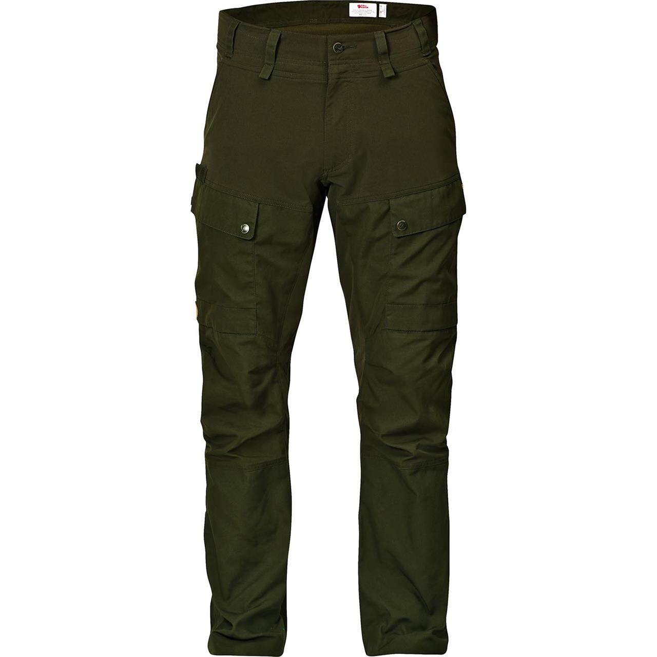 Grøn Fjallraven Mens Lappland Hybrid Trousers Deep Forest 662 - Fjällräven Fashionmanifest - 7323450542658