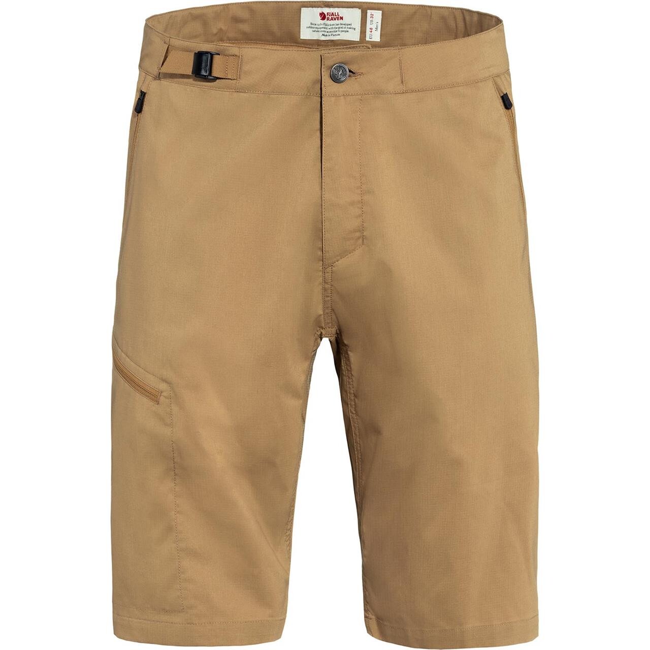 Brun (BUCKWHEAT Fjallraven Mens Abisko Hike Shorts Brun Buckwheat Brown 232 - Fjällräven Fashionmanifest - 7323450848583