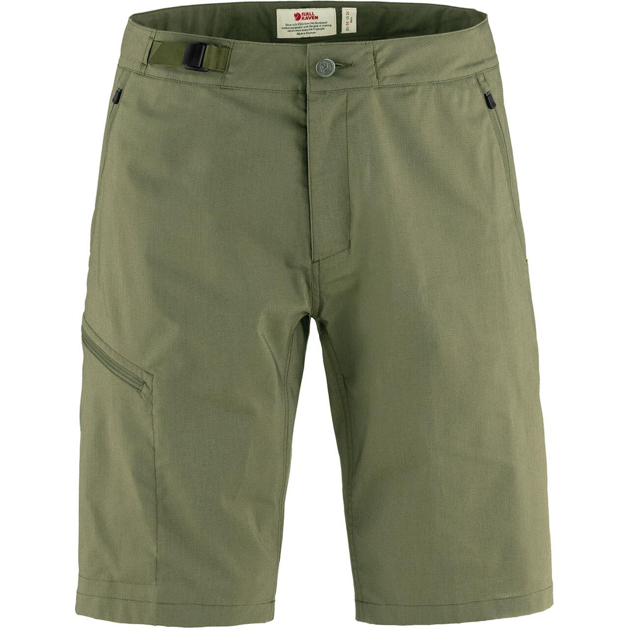 Grøn Fjallraven Mens Abisko Hike Shorts Laurel Green 625 - Fjällräven Fashionmanifest - 7323451024078