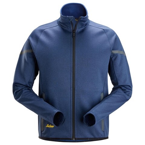 Dyb Blå/Navy Snickers Fleece Jakke Dyb Blå Navy - Fashionmanifest