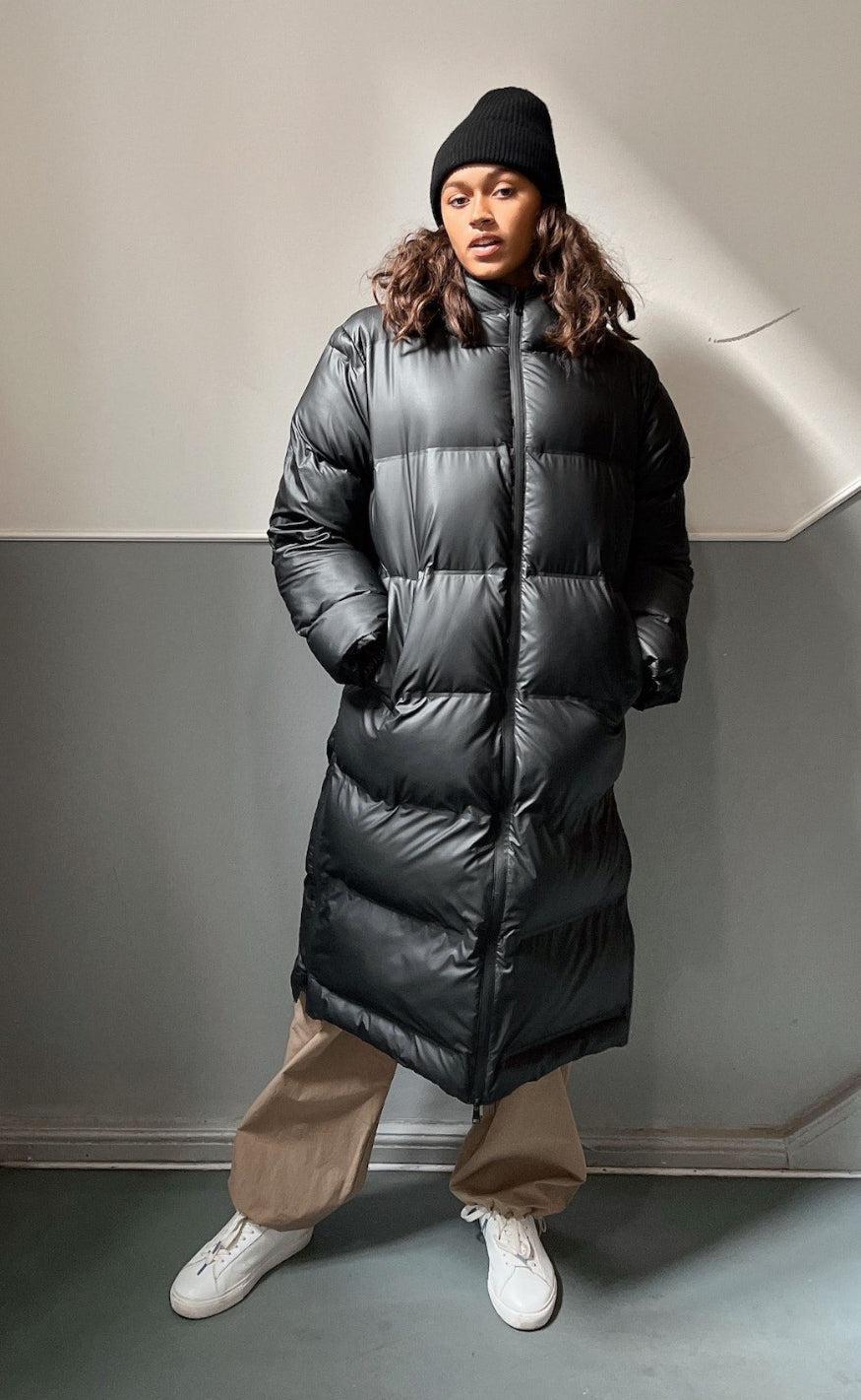 Sort Neo Noir Jakke Viviana Puffer Black - Neo Noir Fashionmanifest - 5711554747314