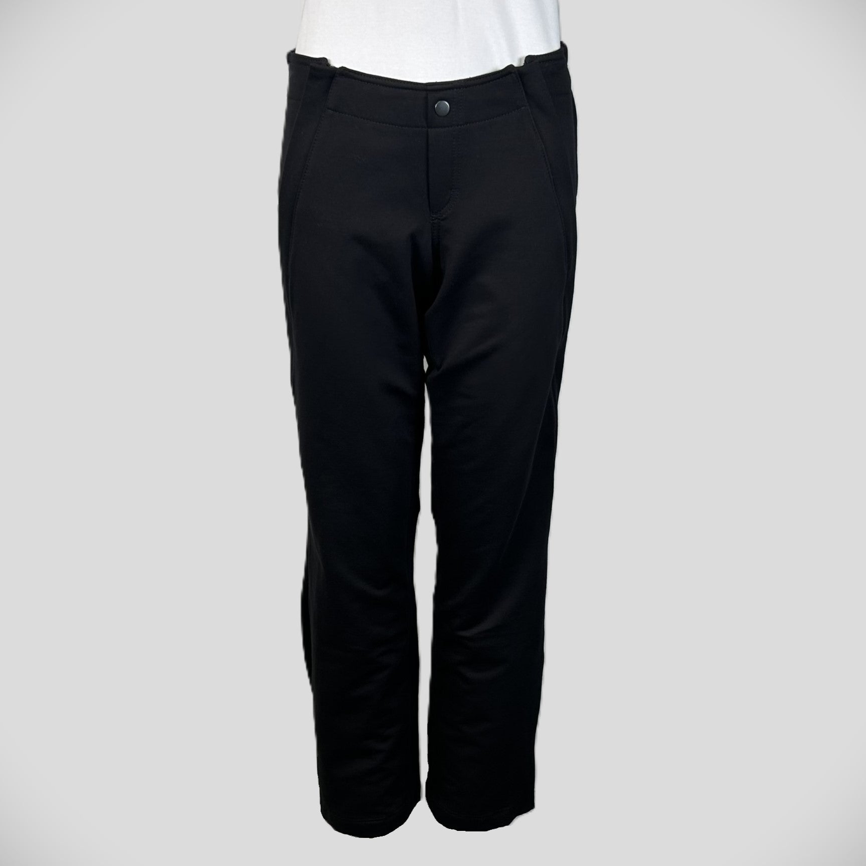 Sort Bukser Til Kørestolsbrugere Str Med Skrå Gennemgående Lynlåse Lagervare Sweat Daro - Daro Fashionmanifest