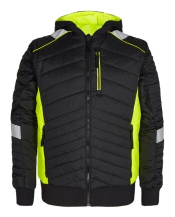 Engel Cargo Jakke Sort Gul 2xl - Fe-engel Fashionmanifest  - 5702820410506