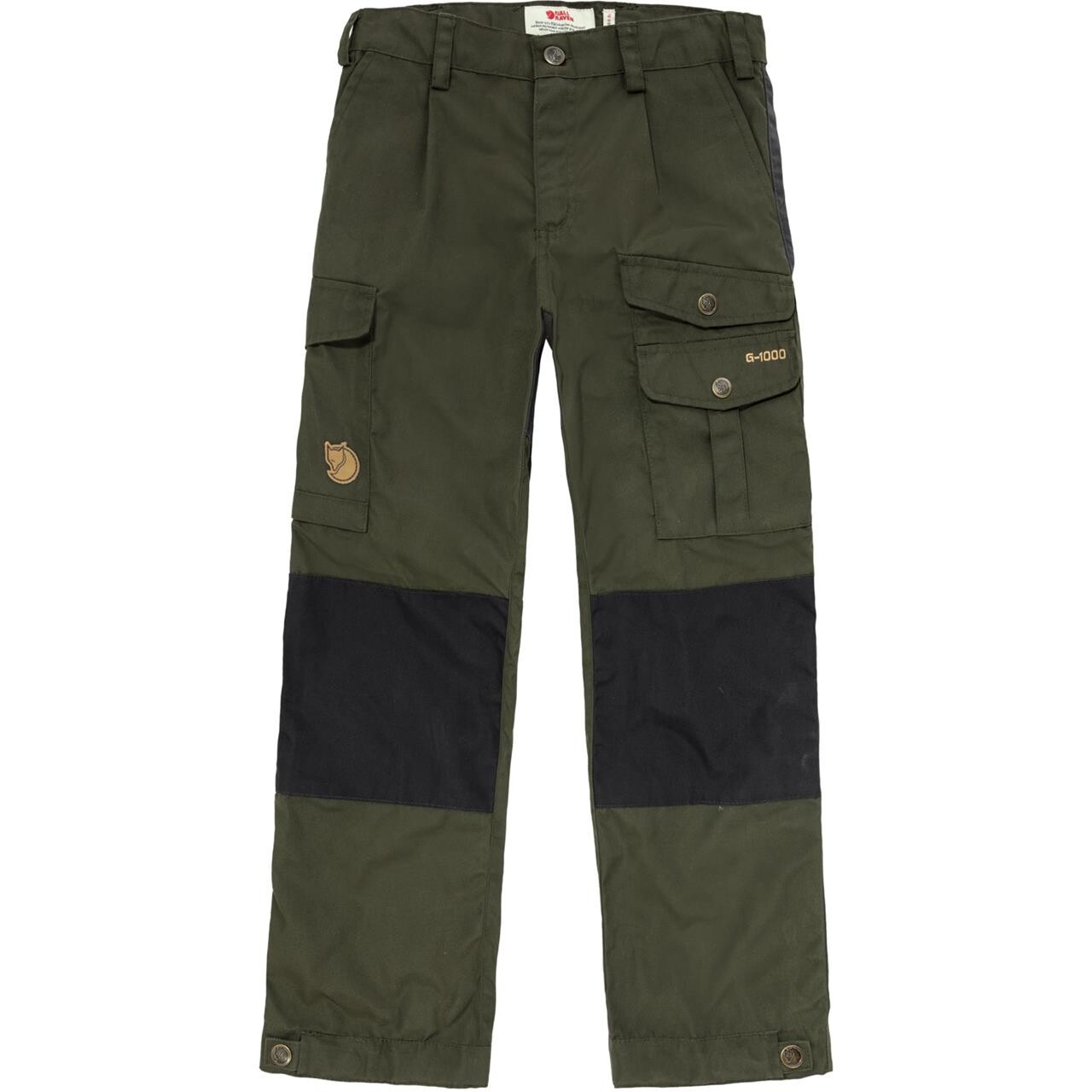 Grøn Fjallraven Kids Kids Vidda Trousers Deep Forest 662 158 - Fjällräven Fashionmanifest - 7323450801090