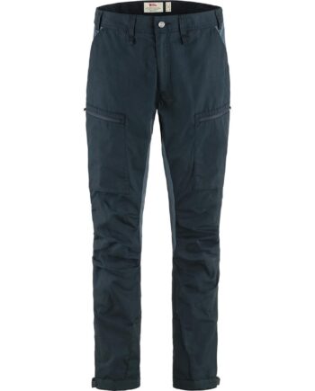 Blå (DARK NAVY- Fjallraven Mens Abisko Lite Trekking Trousers Reg Blå Dark Navy Mtn Blue 555 570 - Fjällräven Fashionmanifest  - 7323451028908