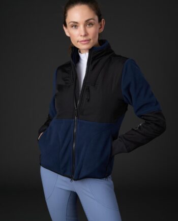 Catago Norma Zip Jakke Navy Str - Fashionmanifest  - 5701883458326