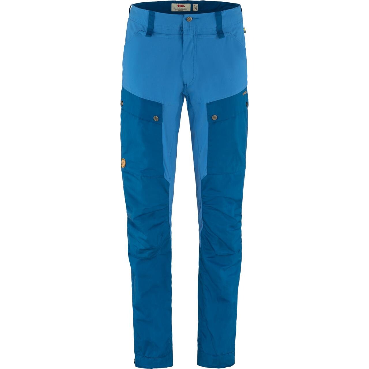 Blå (ALPINE BLU Fjallraven Mens Keb Trousers Regular Blå Alpine Blue Blue 538 525 - Fjällräven Fashionmanifest - 7323450762957