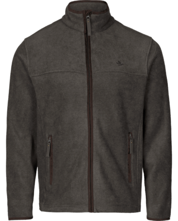 Dark Grey Melan Seeland Woodcock Earl Fleece Jakke Ge - Seeland Fashionmanifest  - 5714733648211
