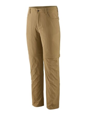 Beige (CLASSIC Patagonia Mens Quandary Convertible Pants Beige Classic Tan W36 - Patagonia Fashionmanifest  - 196924074095