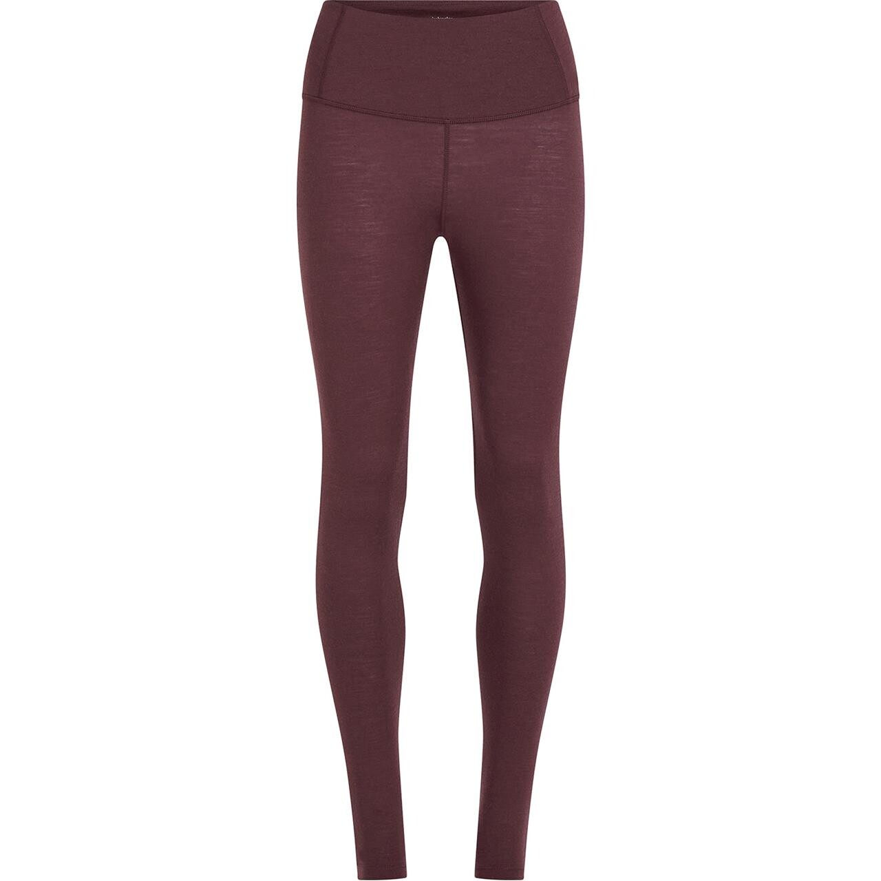 Brun (JAVA) Icebreaker Womens Merino 200 Oasis High Rise Leggings Brun Java - Icebreaker Fashionmanifest - 198265248685