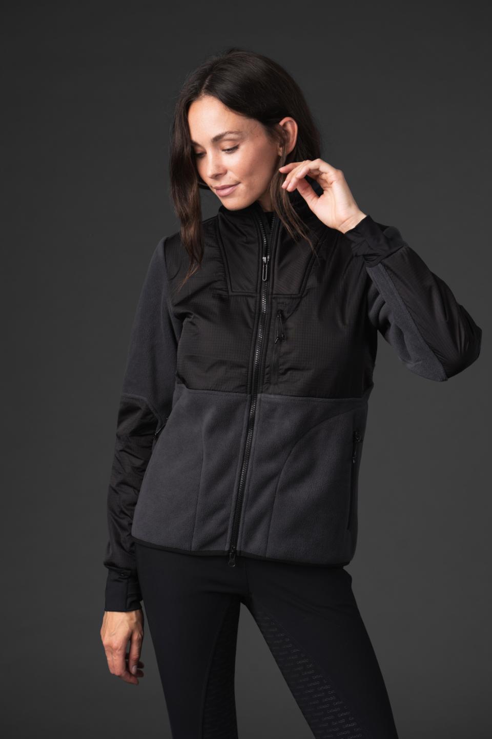 Catago Norma Zip Jakke Asphalt Str - Fashionmanifest - 5701883515845