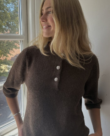 900 Brun Continue Strik Naima Brown - Continue Fashionmanifest  - 5714015367311