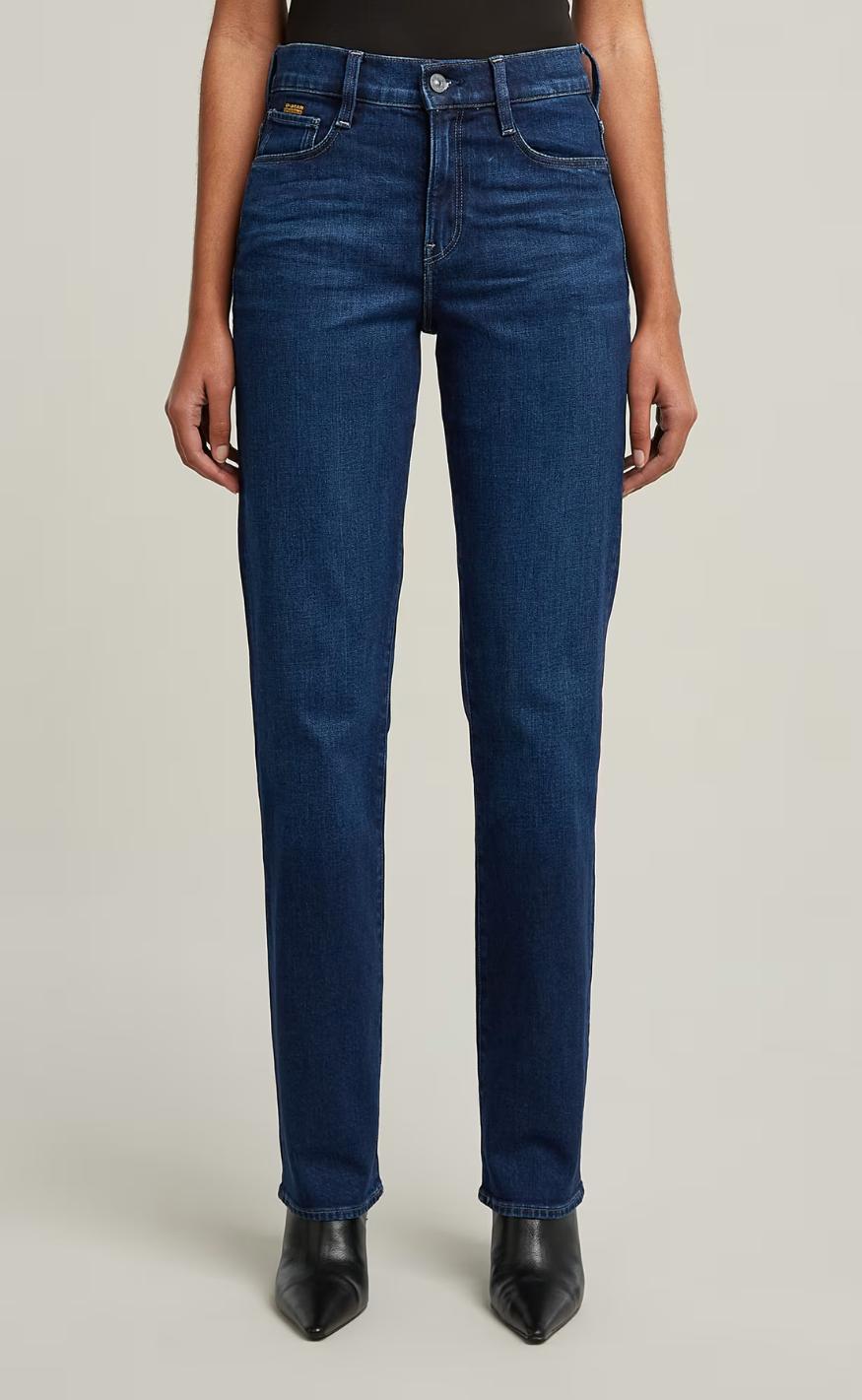 Worn In Aster B Star Bukser Strace Straight Worn Aster Blue - G-star Fashionmanifest - 8720706362364